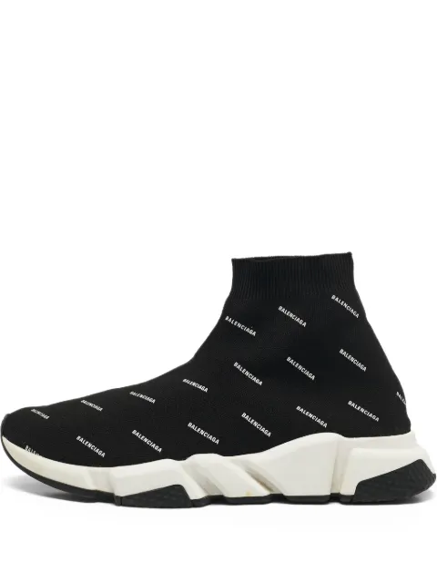 Balenciaga Pre-Owned tenis Speed con logo estampado