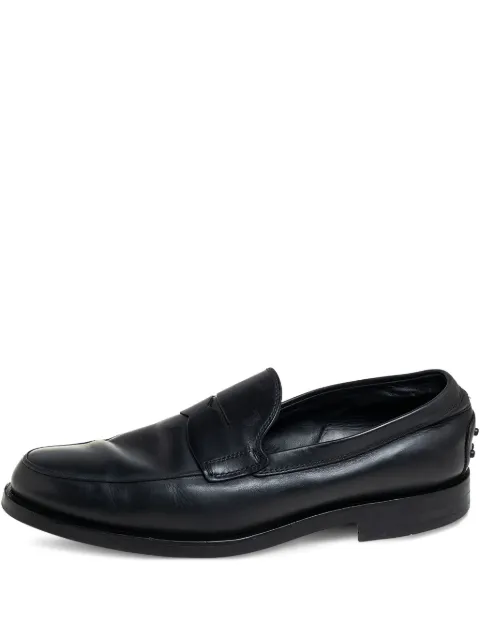 Tod's Vintage pre-owned leather loafers