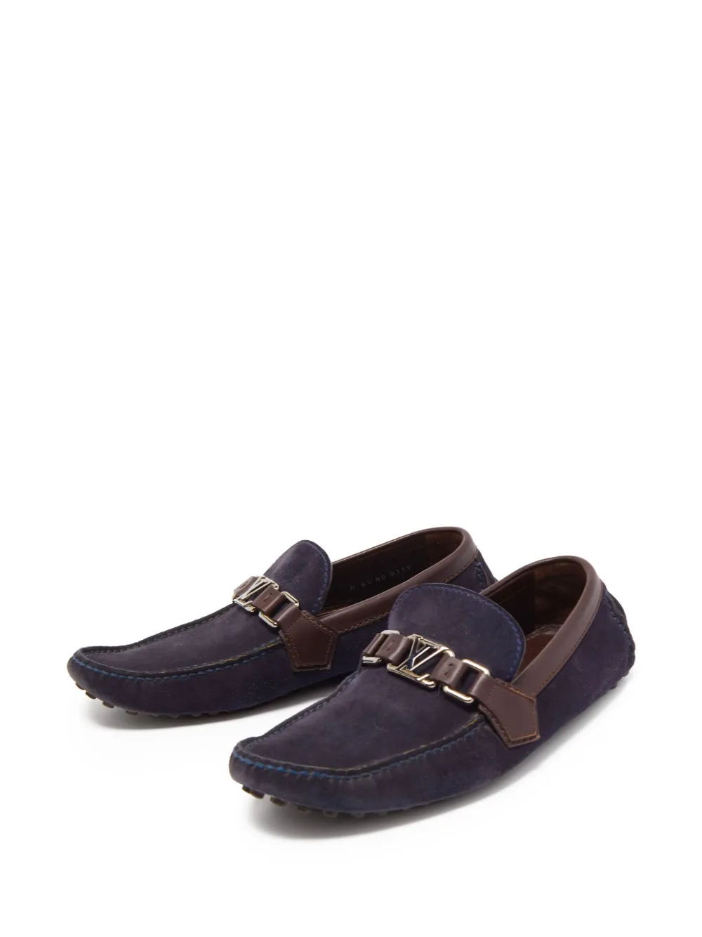 Louis Vuitton Pre-Owned mocassins en cuir à logo appliqué | Image 2