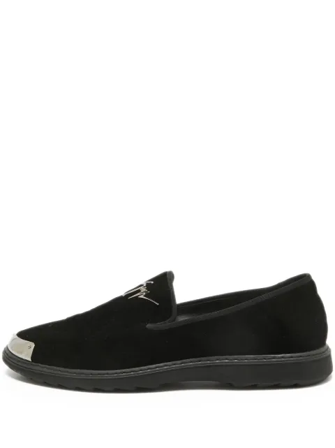 Giuseppe Zanotti Vintage metallic-cap slip-on loafers