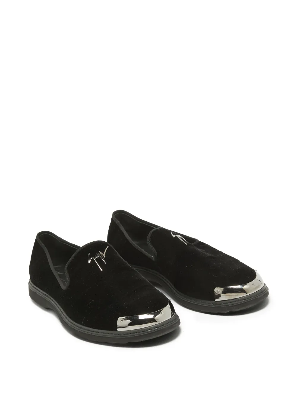 Giuseppe Zanotti Vintage metallic-cap slip-on loafers | Image 2