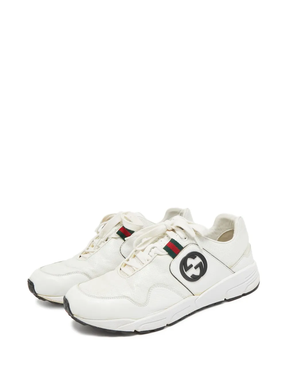 Gucci Pre-Owned mesh-panelled sneakers | Image 2