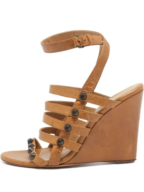 Balenciaga Pre-Owned Sandalen met sleehak