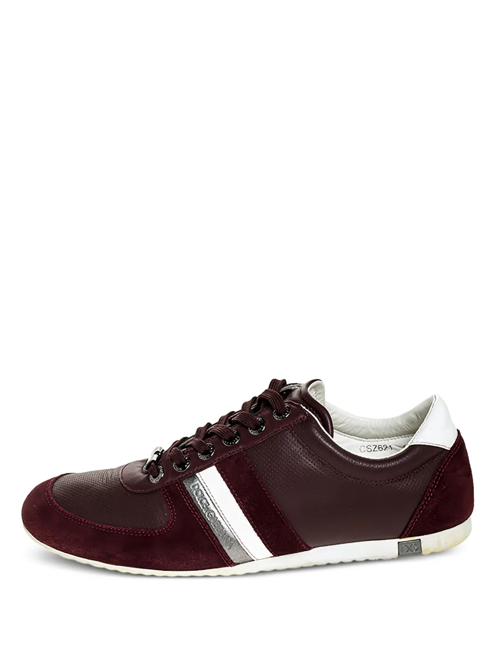 Dolce & Gabbana Pre-Owned tenis bajos con agujetas | rojo | Image 1
