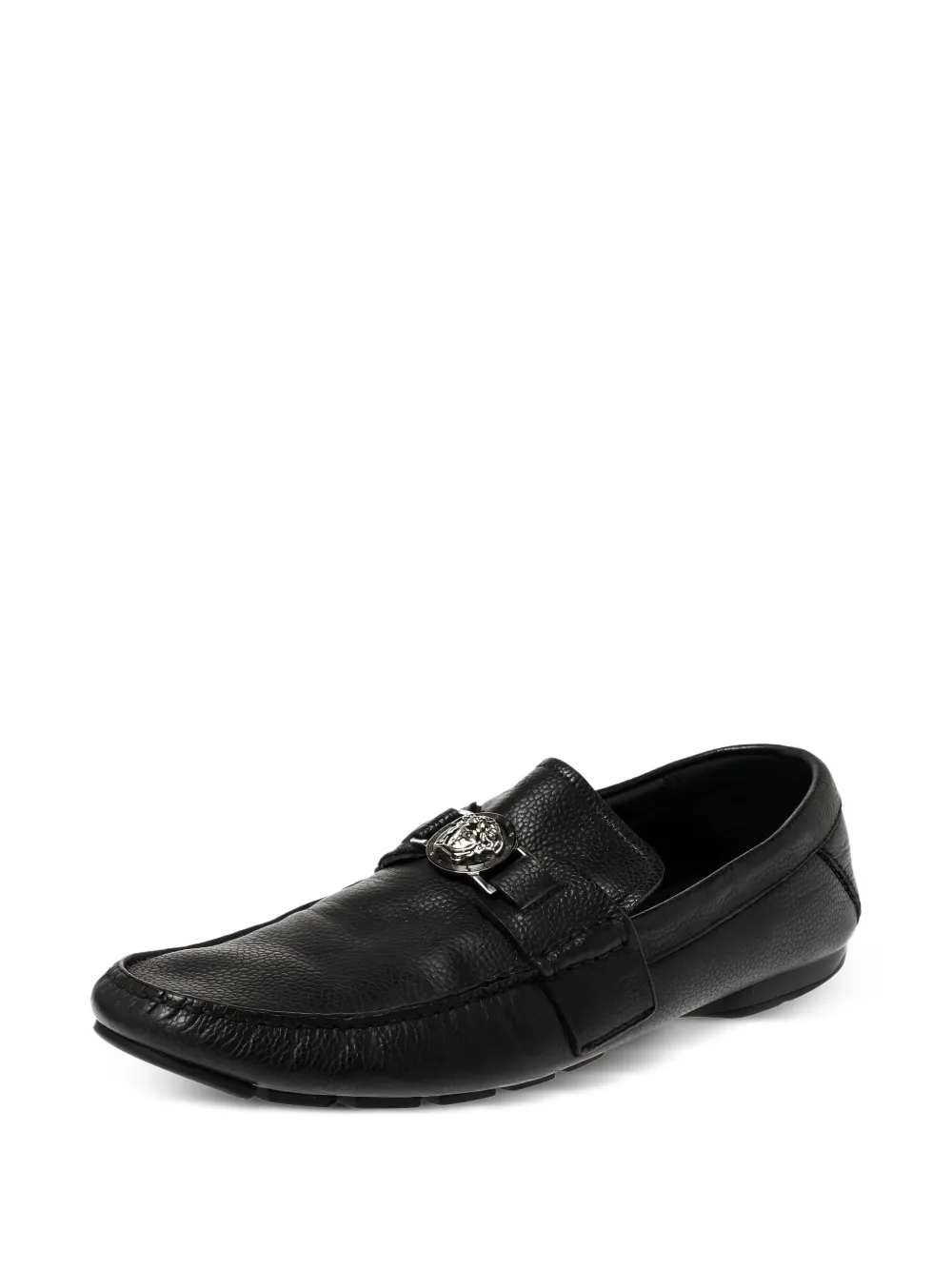 Versace Pre-Owned Medusa leather loafers | Image 2