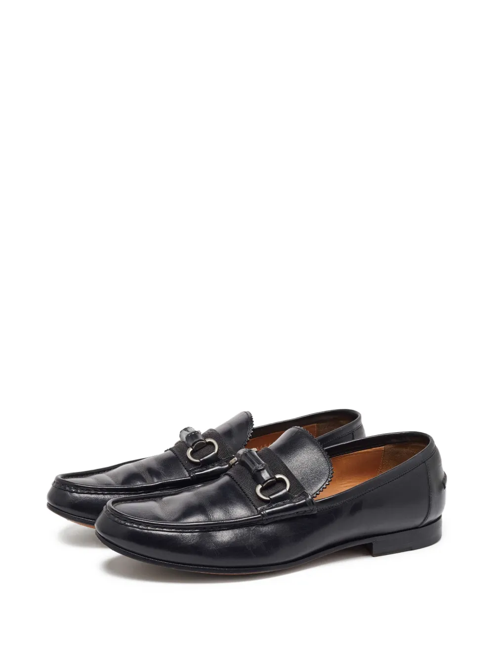 Gucci Pre-Owned Bamboo Horsebit loafers | Image 2