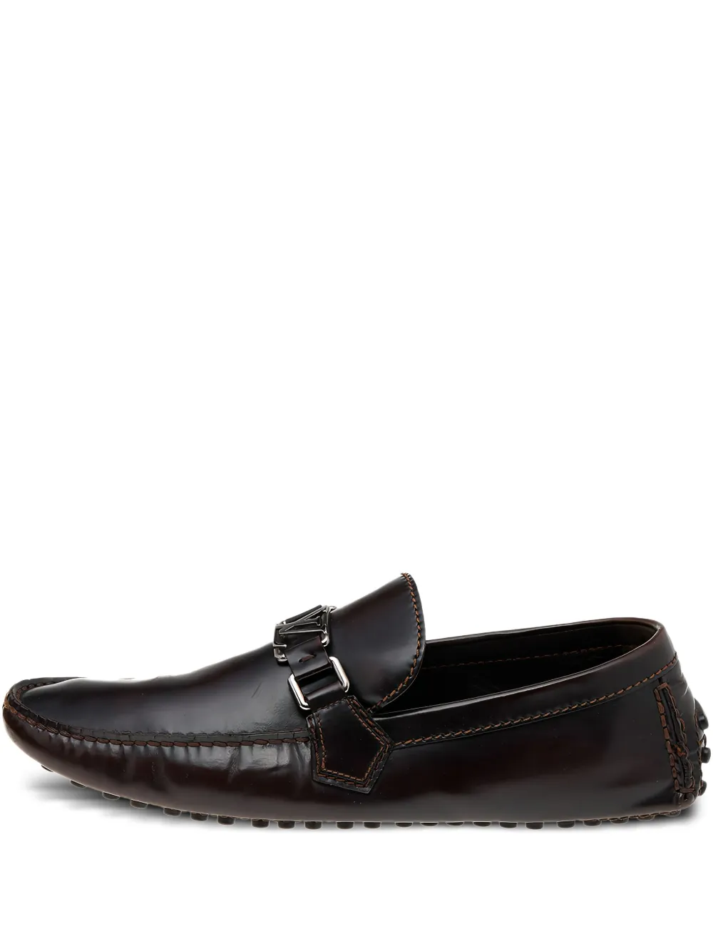 Louis Vuitton Pre-Owned mocasines slip-on | marrón | Image 1