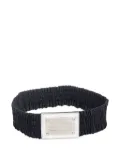 Dolce & Gabbana Pre-Owned patent-leather elastic belt - Black