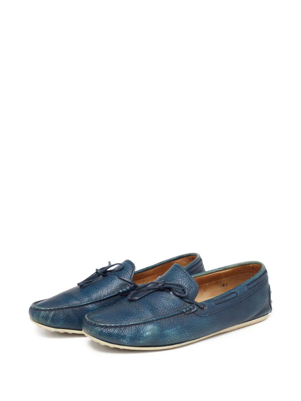 Tod's Vintage Segelschuhe aus strukturiertem Leder | Image 2
