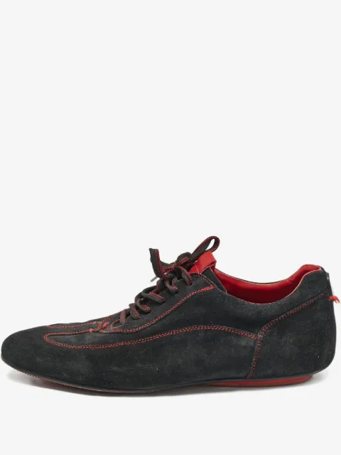 Carolina Herrera Vintage 2024 suede sneakers