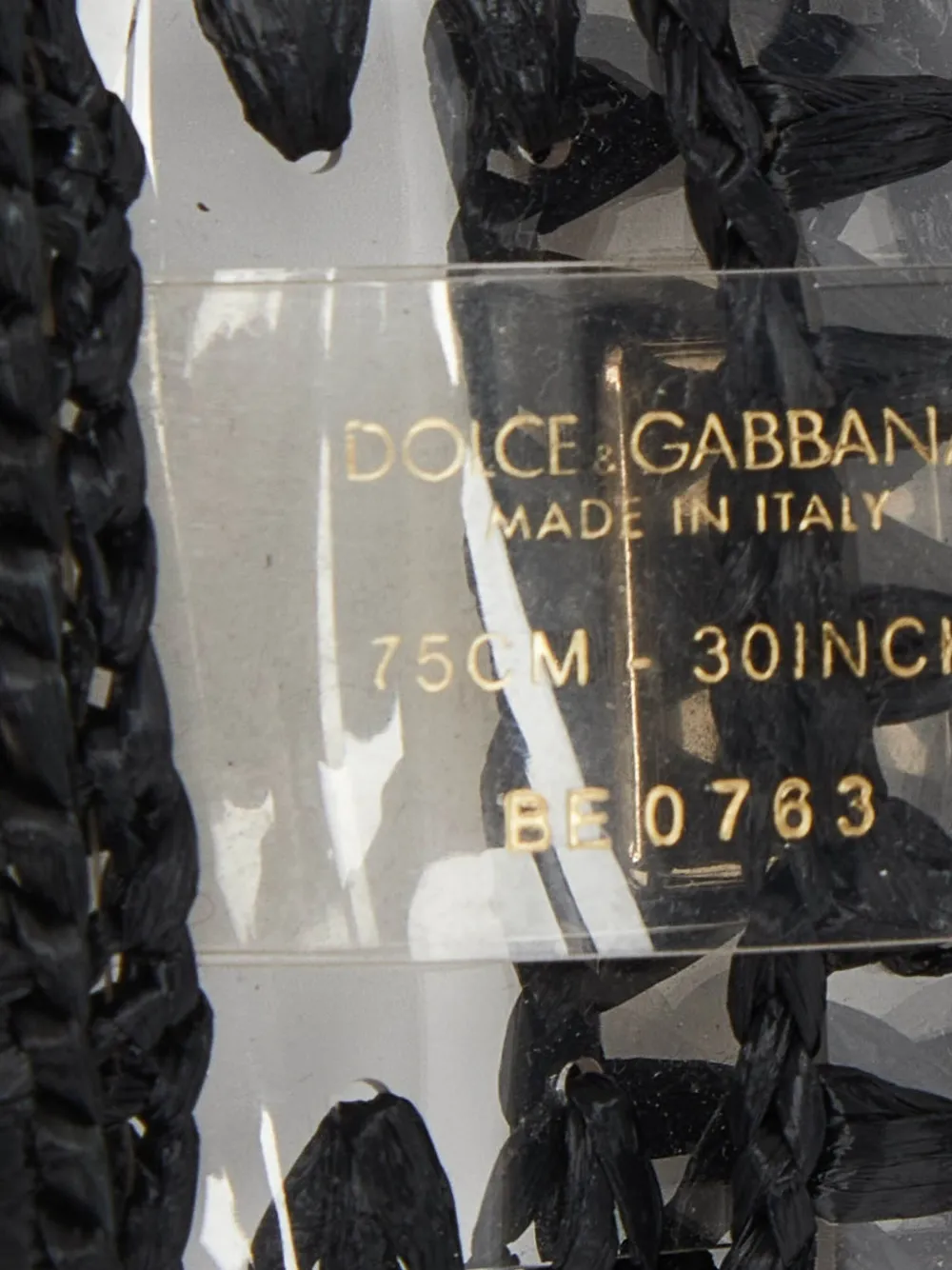 Dolce & Gabbana Pre-Owned Cintura con placca logo | Image 6