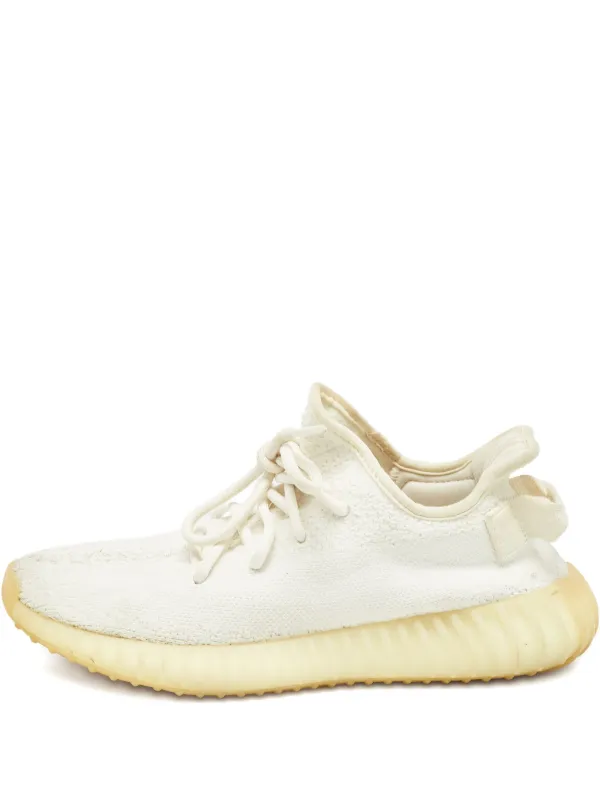 womens all white yeezys