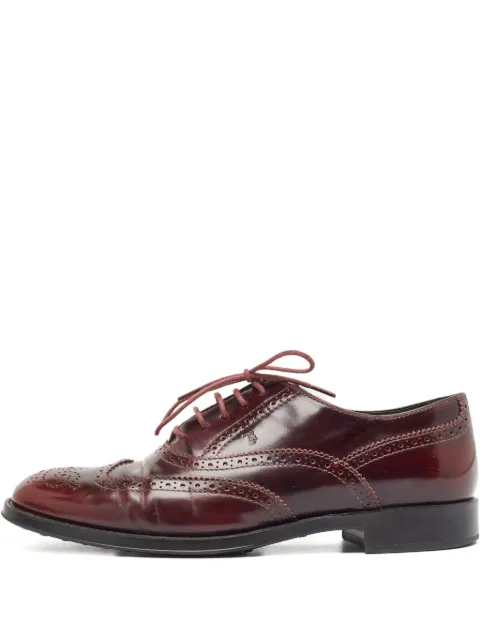 Dolce & Gabbana Pre-Owned leather oxford shoes