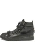 Giuseppe Zanotti Vintage zip-up high-top sneakers - Black