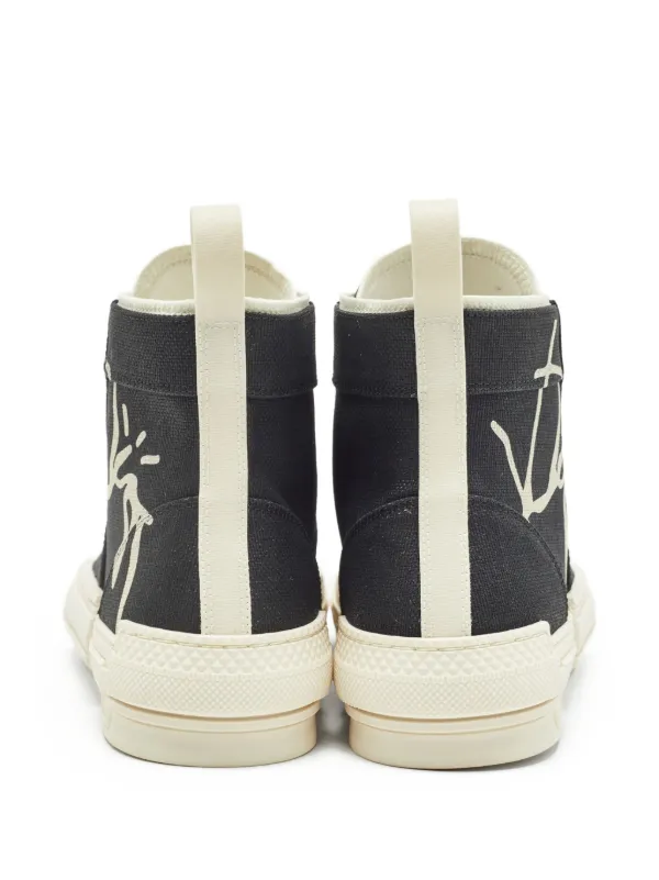 Christian Dior Pre-Owned ハイカット キャンバススニーカー