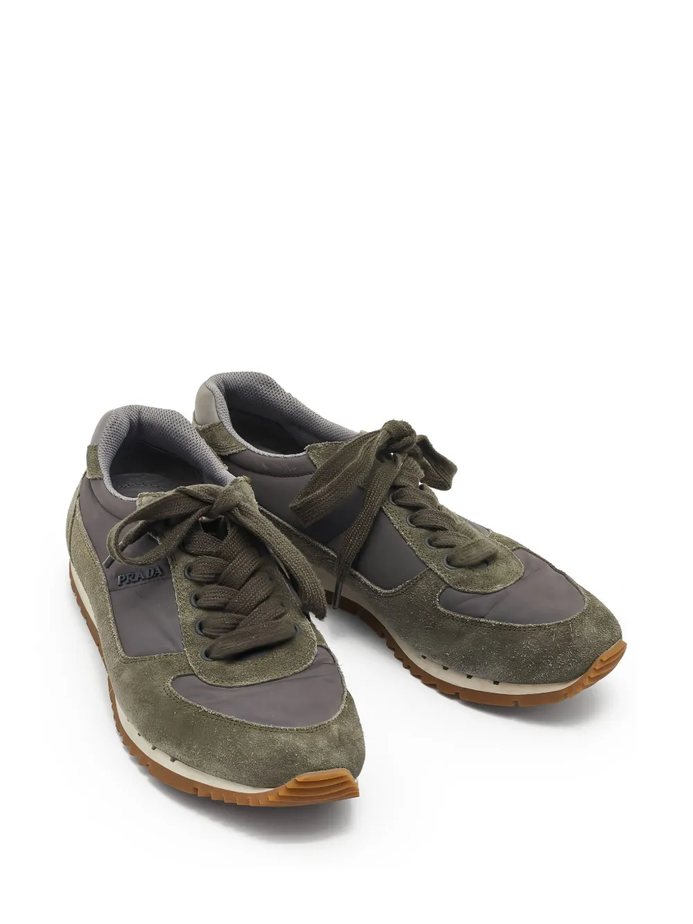 Prada Pre-Owned baskets en daim à lacets | Image 2