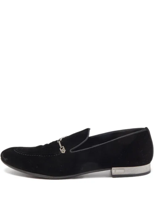 Mocassins en velours - Louis Vuitton Pre-Owned - Modalova