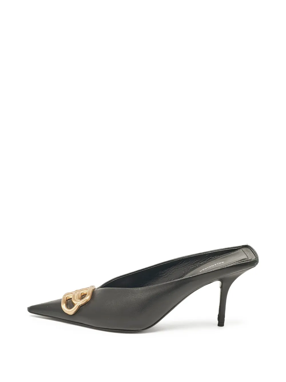 Balenciaga Pre-Owned 2024 90mm Knife BB mules | Schwarz | Image 1