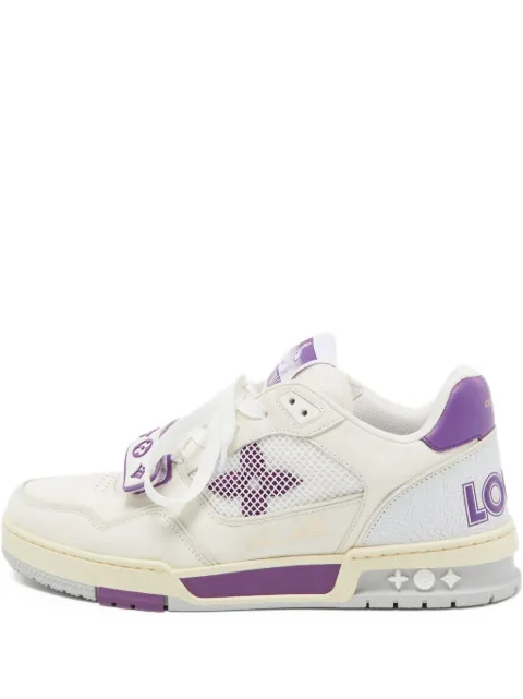 Louis Vuitton Pre-Owned logo-print sneakers 