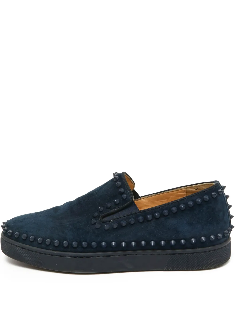 Christian Louboutin Pre-Owned tenis con apliques | azul | Image 1