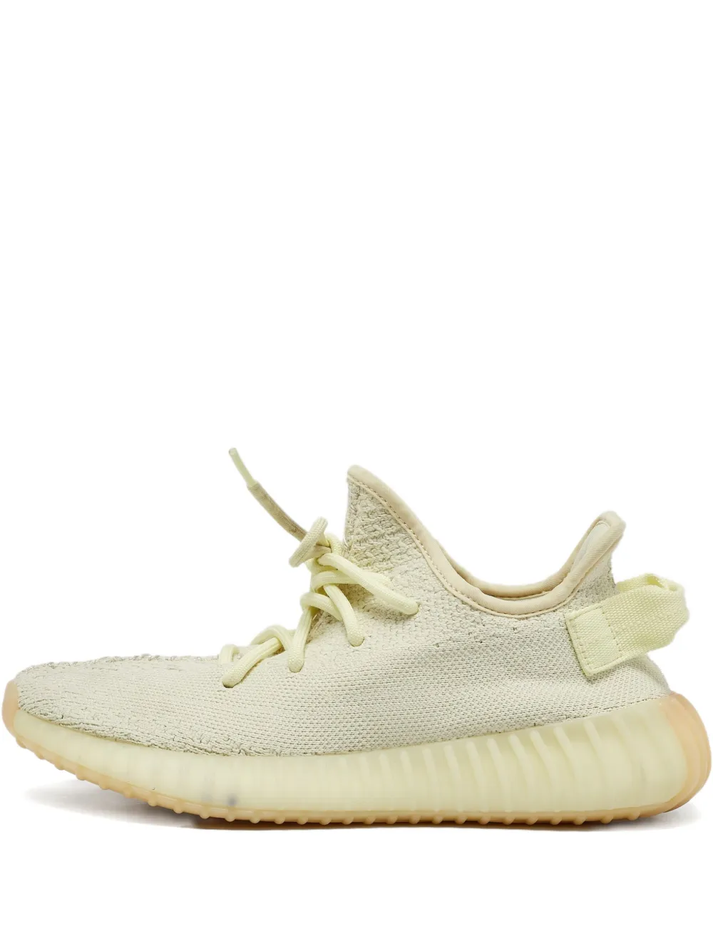 adidas Yeezy プレオウンド Boost 350 V2 ニットスニーカー - イエロー adidas Yeezy プレオウンド Boost 350 V2 ニットスニーカー - イエロー