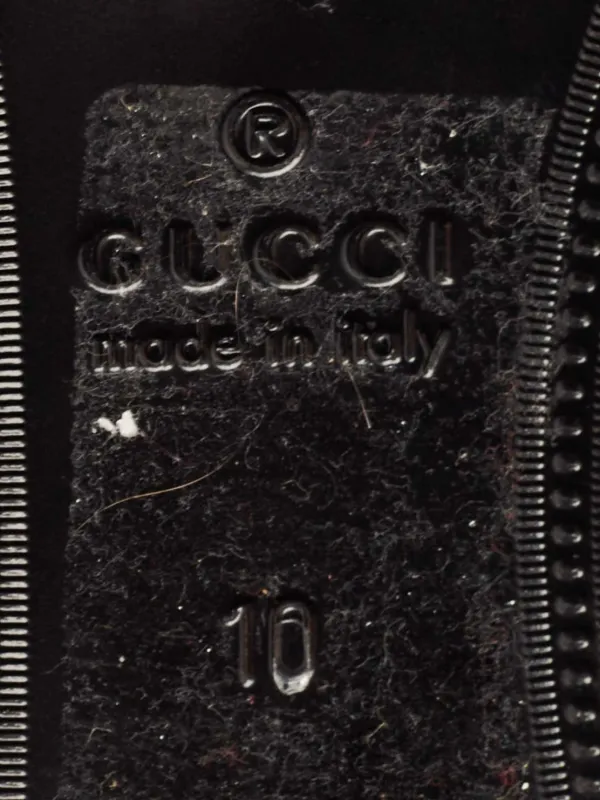 Gucci Pre-Owned エンブロイダリーミュール | ブラック