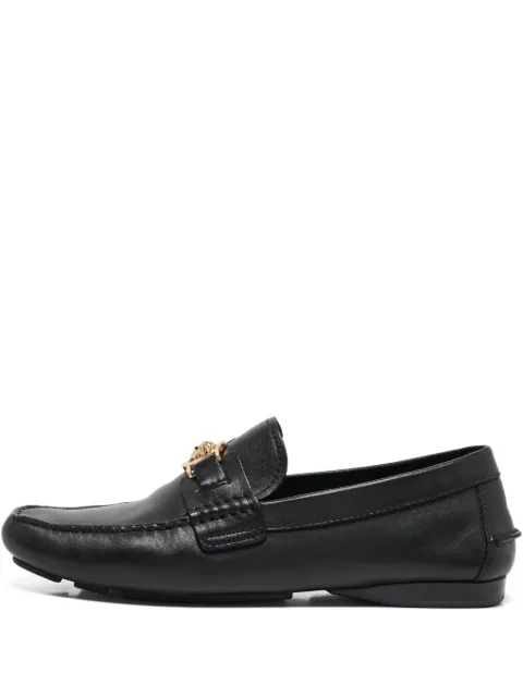 Versace Pre-Owned leather loafers