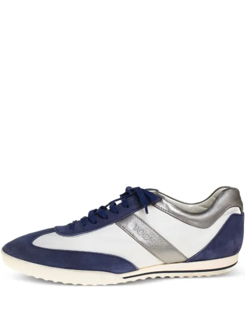 Tod's Vintage tenis con agujetas y paneles