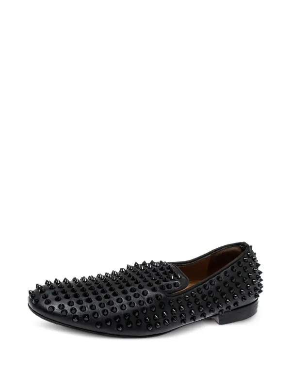 Christian Louboutin Pre-Owned Roller Boy Loafers | Black  display picture 1