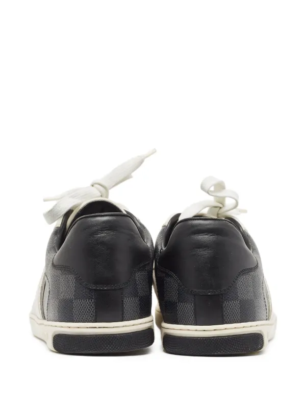 Louis Vuitton Pre-Owned Damier Graphite Sneakers | White | FARFETCH ZA