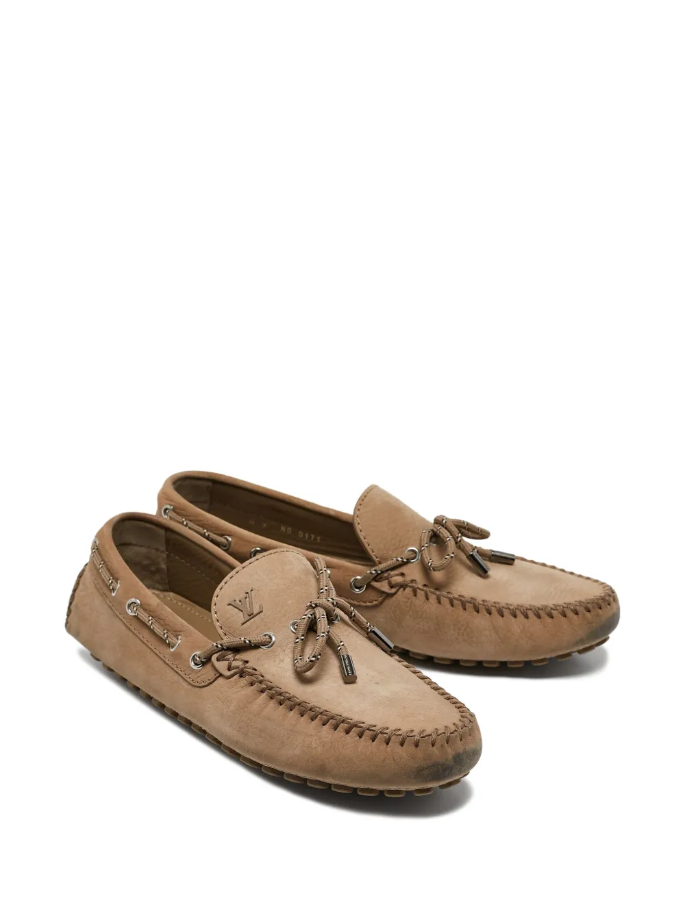 Louis Vuitton Pre-Owned mocassins en daim | Image 2