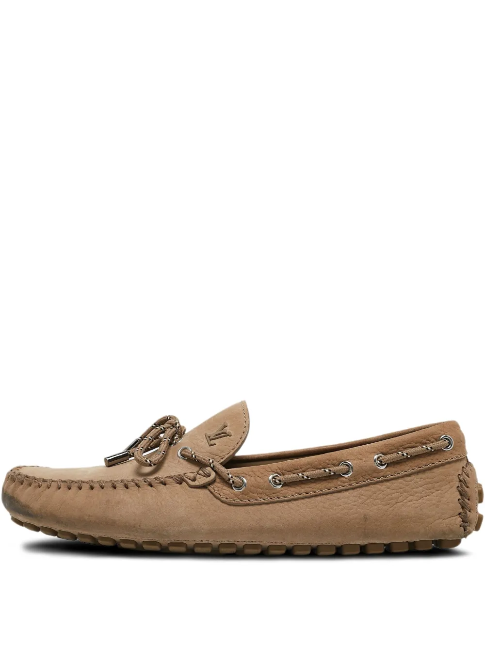 Louis Vuitton Pre-Owned mocassins en daim | marron | Image 1