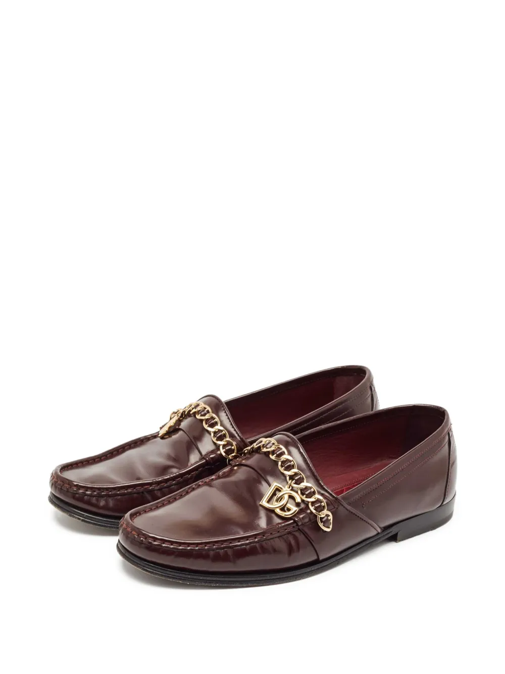 Dolce & Gabbana Pre-Owned mocasines con cadena | Image 2