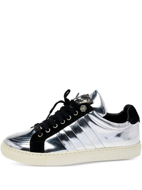 Philipp Plein tenis de archivo con efecto etalizadom