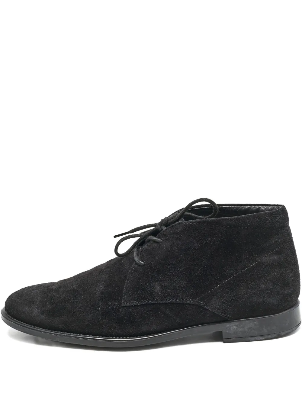 Tod's Vintage suede lace boots | Black | Image 1