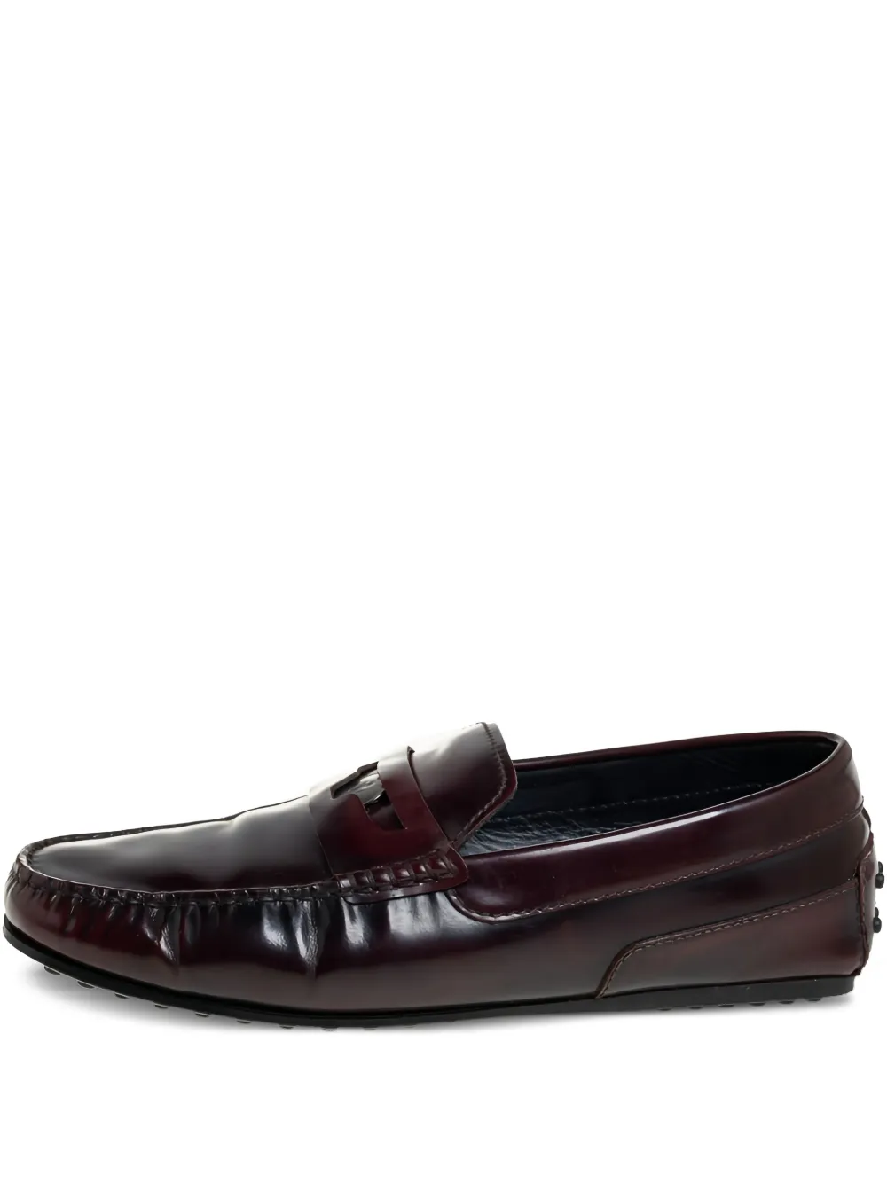 Tod's Vintage x Ferrari penny-slot loafers | Red | Image 1