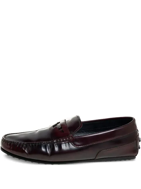 Tod's Vintage mocasines penny en colaboración con Ferrari 