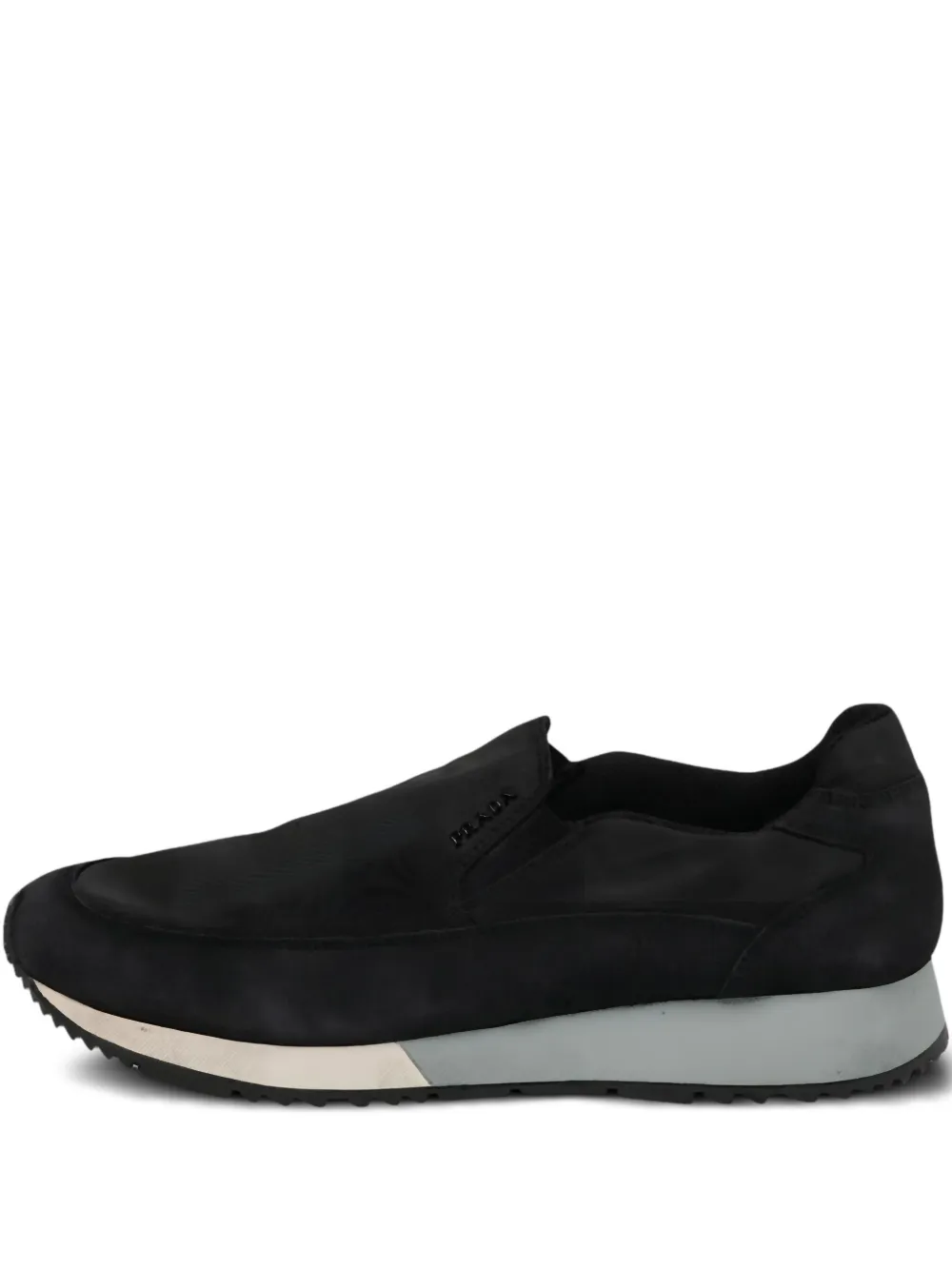 Prada Pre-Owned baskets en daim | noir | Image 1