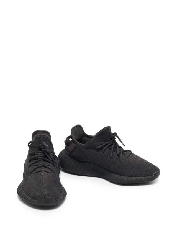 Adidas Yeezy pre-owned Boost 350 v2 Knit Sneakers | Black