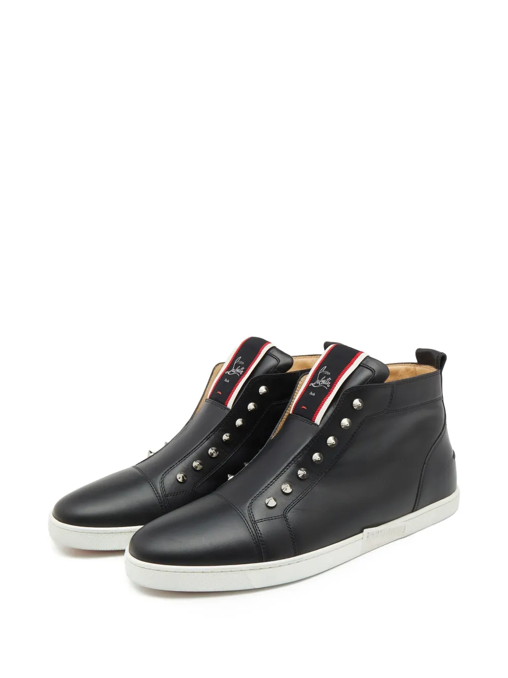 Christian Louboutin Pre-Owned tenis altos con apliques | Image 2