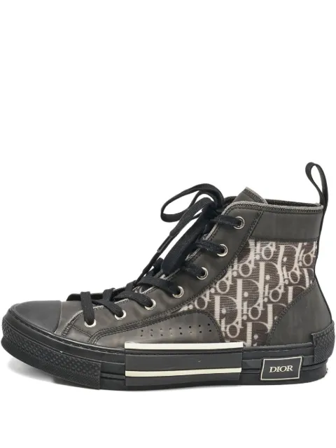 Christian Dior Pre-Owned Oblique Mesh-Sneakers