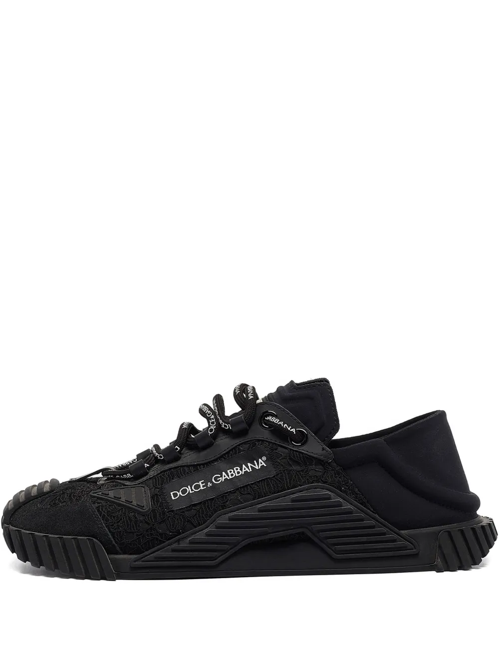 lace-up rubber-sole sneakers