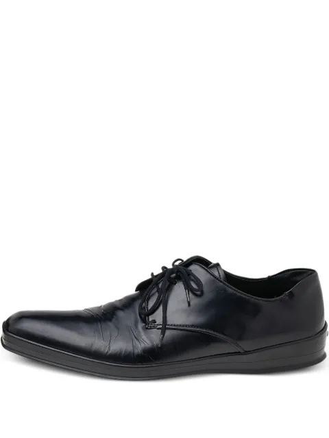 Prada Pre-Owned zapatos derby con agujetas