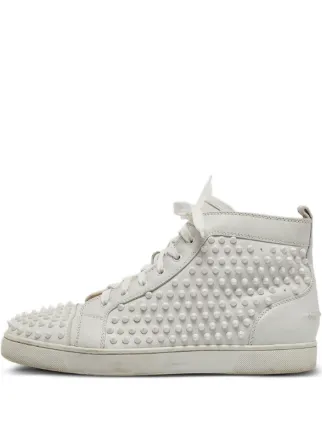 Christian Louboutin / pre-owned/louis spike/ハイカットスニーカー/42/WHT 30312318_59432371_322.jpg
