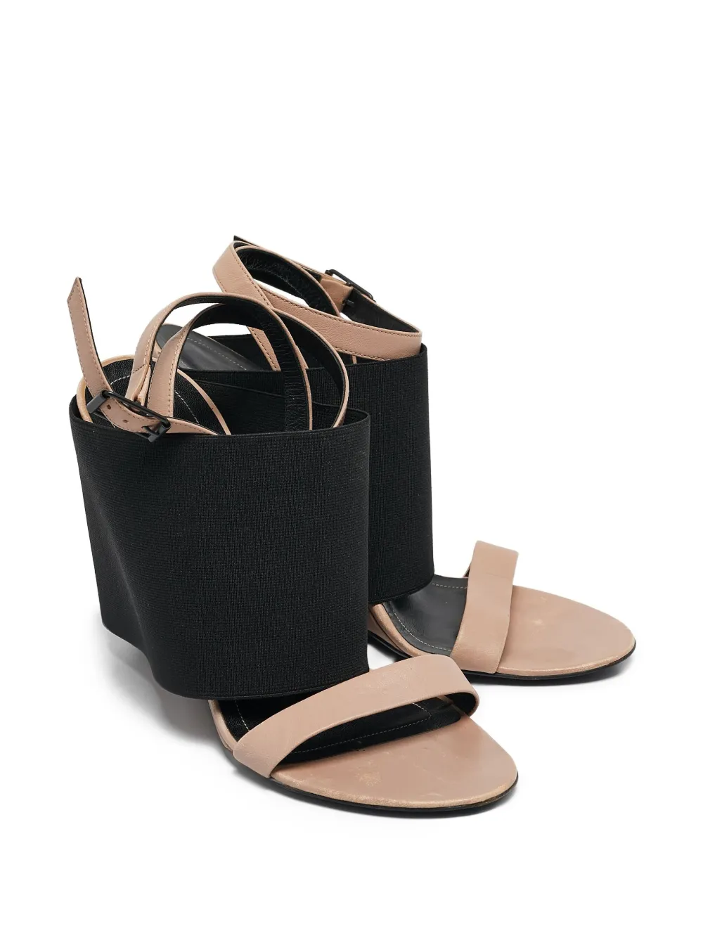 Balenciaga Pre-Owned 100 mm Prism sandalen - Beige