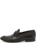 Ferragamo Pre-Owned Gancini-bit loafers - Brown