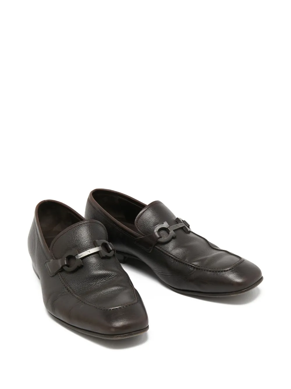Ferragamo Pre-Owned Gancini-bit loafers | Image 2