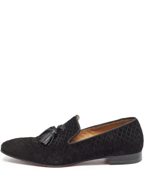 Christian Louboutin Pre-Owned leather loafers