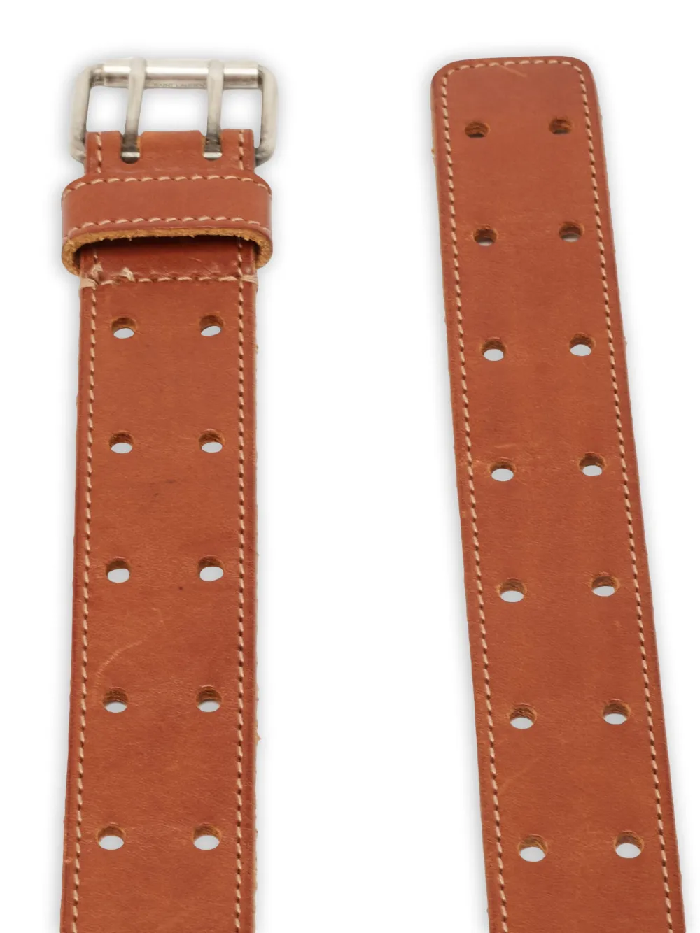 Saint Laurent Pre-Owned Perforierter Gürtel | Image 2