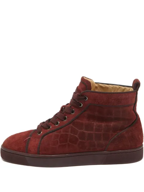 Christian Louboutin Pre-Owned suede sneakers